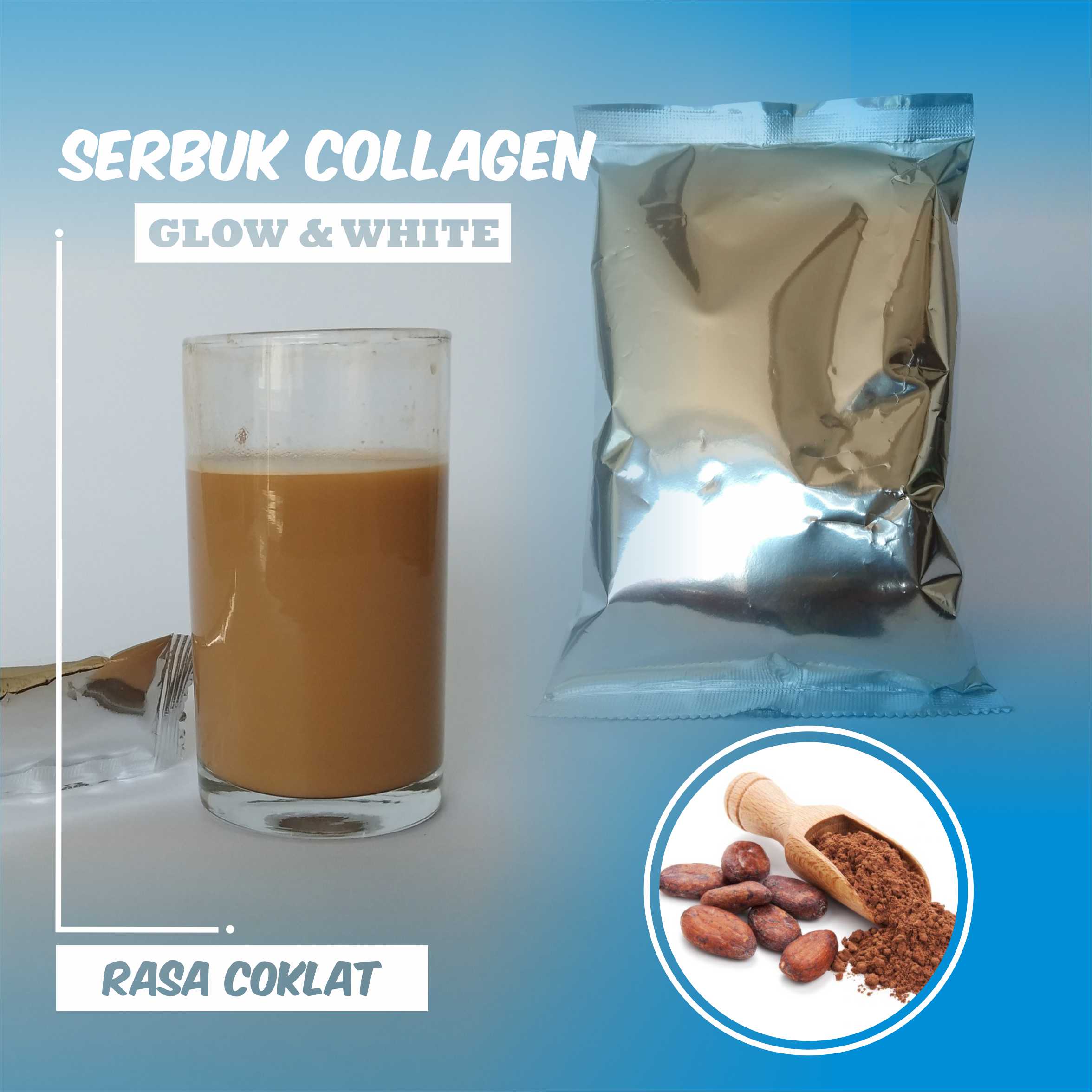 Minuman Collagen Dengan bahan2 yang super lengkap:
High-Collagen, High Gluta, High VIT C, VIT E,
Manfaat:
Memutihkan kulit tubuh & wajah
Kulit Kenyal & Cerah
Kulit Halus & Lembab
Antiaging, tampak awet muda
Kulit kencang
Menghilangkan Flek & bekas2 Luka